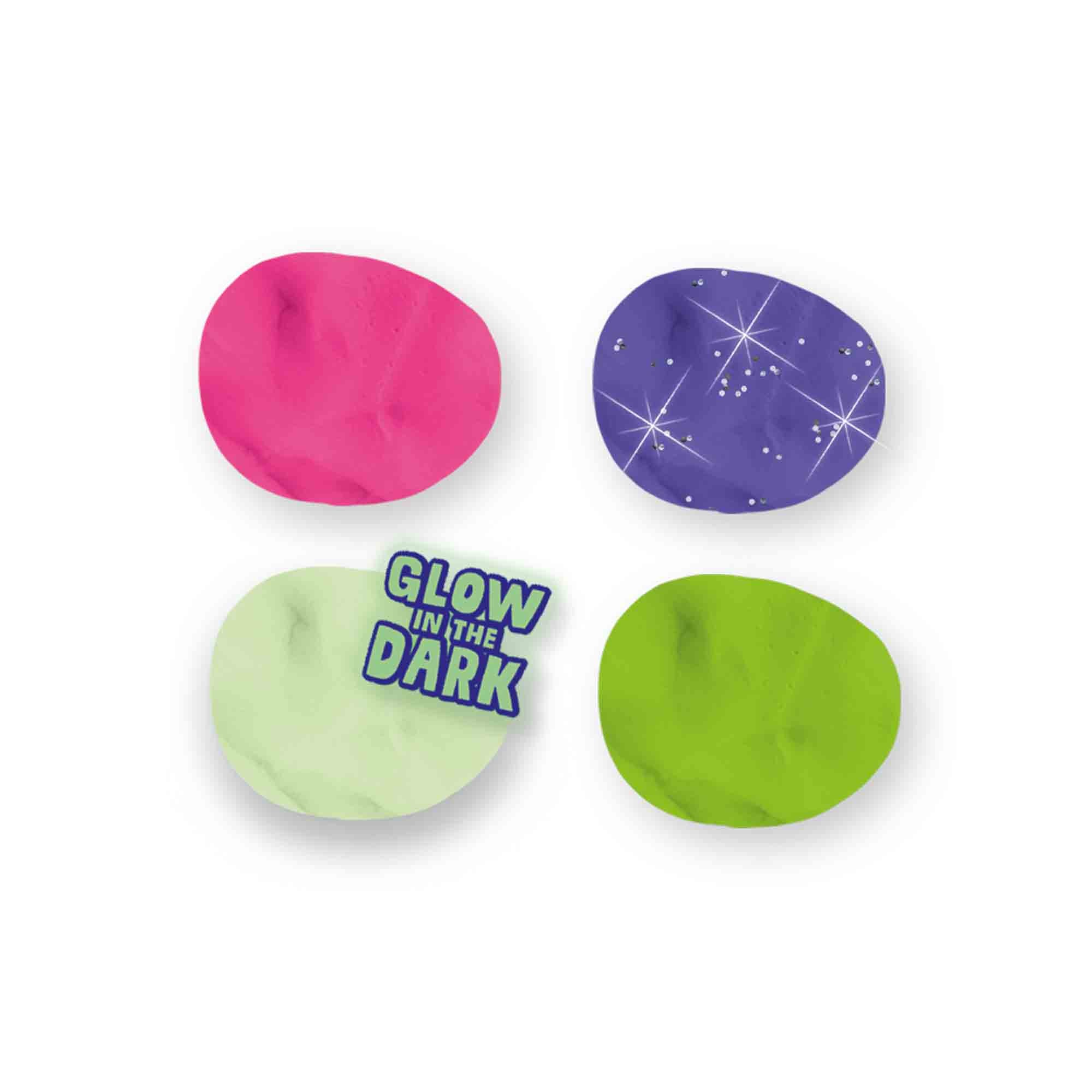 * SES Creative Feel Good Klei | Glow (4X90Gr) - Image 3