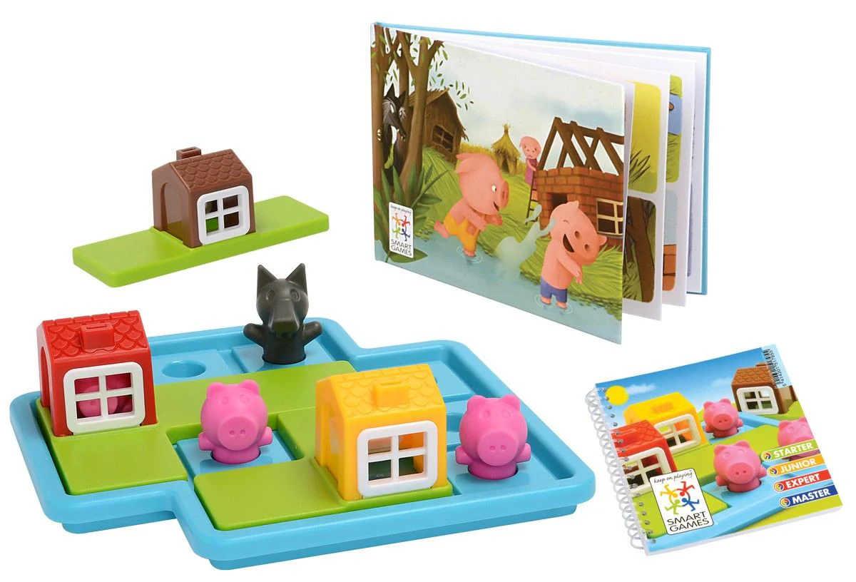 Smartgames Drie Kleine Biggetjes | Deluxe - Image 6