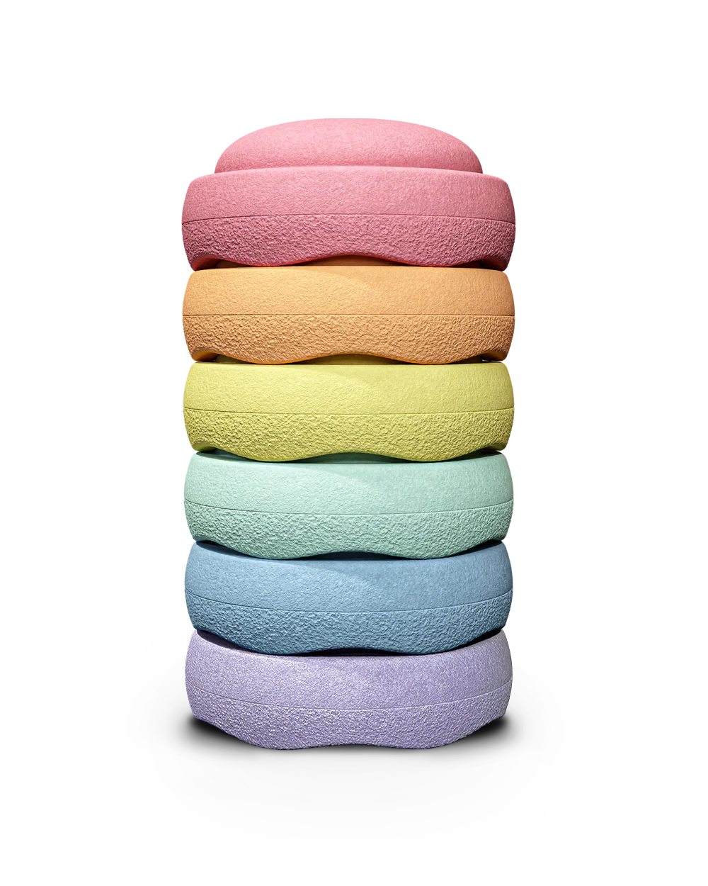 Stapelstein Original Mini Rainbow Pastel | Set van 6 - Image 2