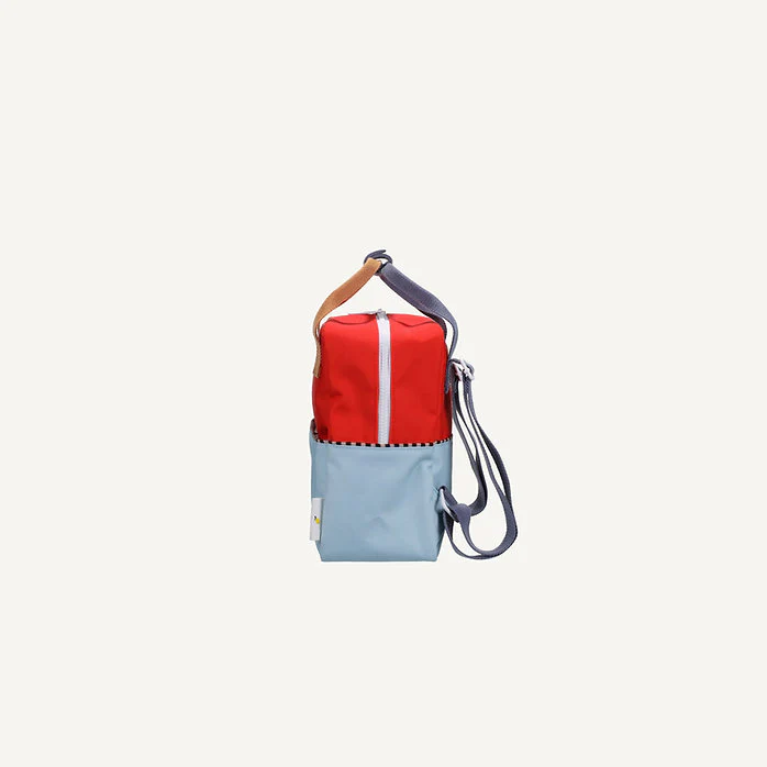 Sticky Lemon Rugzakje Small | Red Hat / Zissou Blue - Image 5