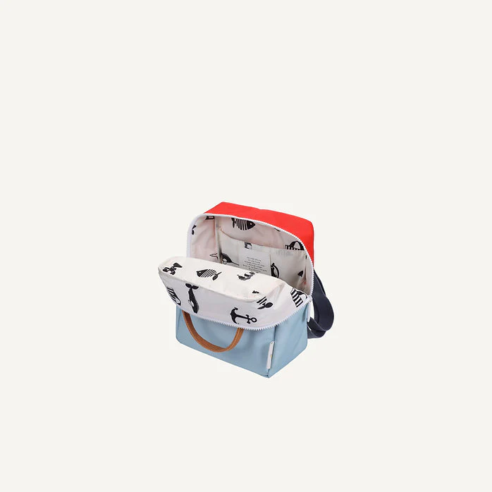 Sticky Lemon Rugzakje Small | Red Hat / Zissou Blue - Image 6