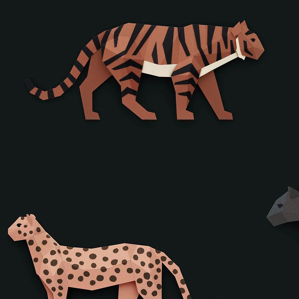 Studio Ditte Behangpapier | Big Cats - Image 4