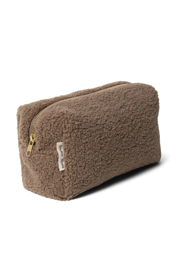 Studio Noos Toilettas Chunky Pouch | Teddy Brown - Image 2