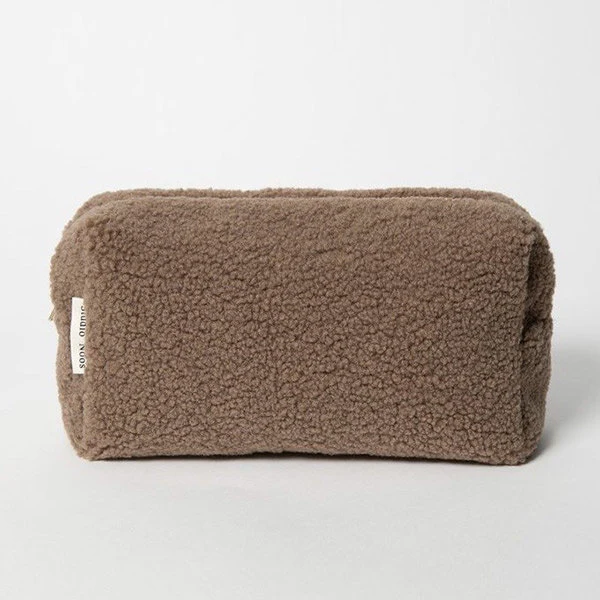 Studio Noos Toilettas Chunky Pouch | Teddy Brown - Image 3