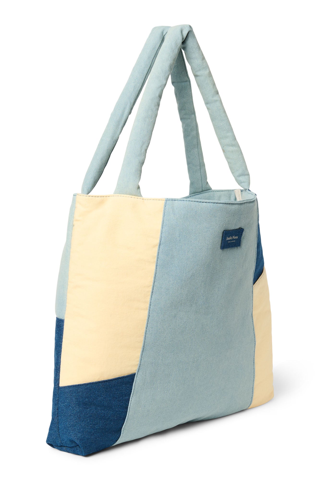 * Studio Noos Mom Bag | Denim Patchwork - Image 3