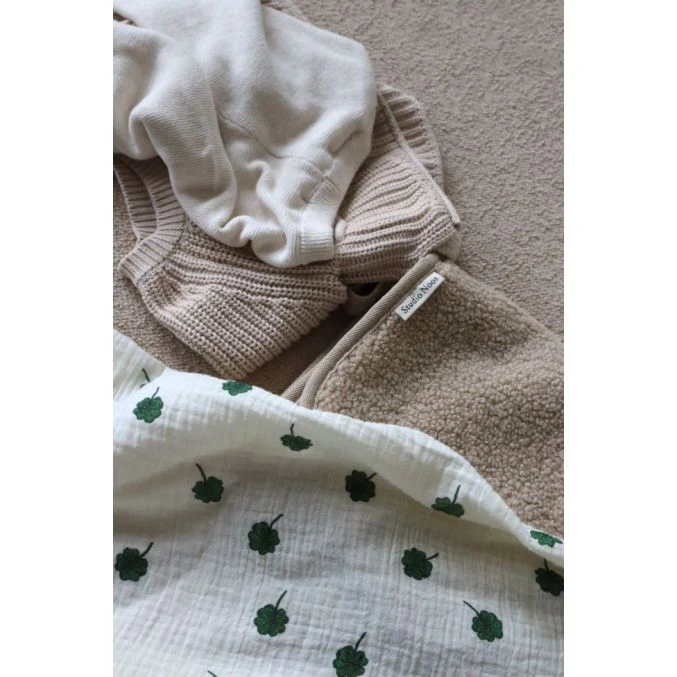 Studio Noos Tetra doek | White Clover 70x70 cm - Image 2