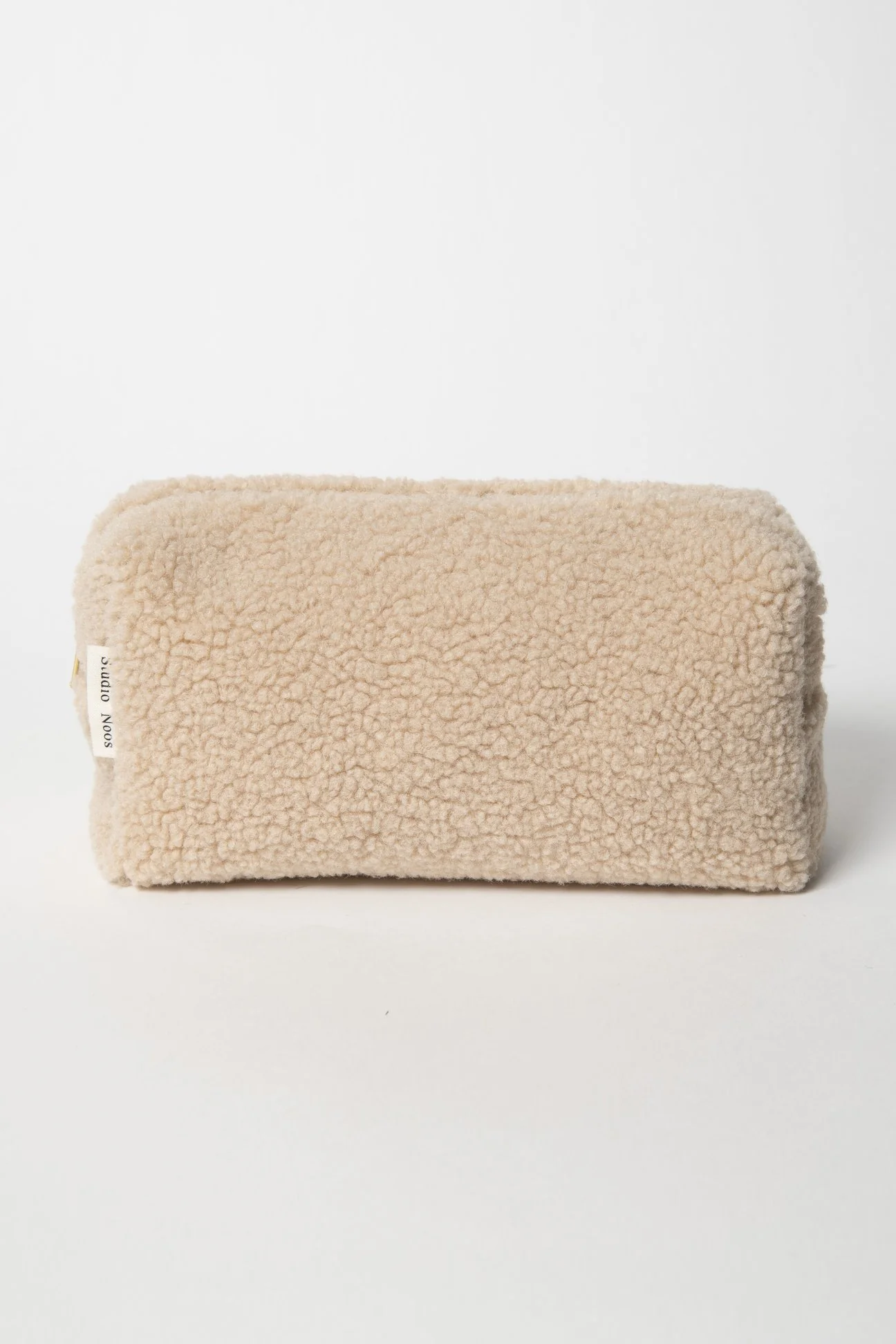 Studio Noos Toilettas Chunky Pouch | Teddy Ecru - Image 2
