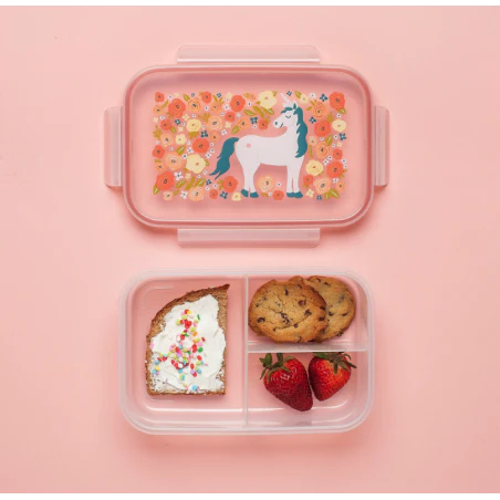 * SugarBooger Lunch Box Bento Met Vakjes | Unicorn - Image 2