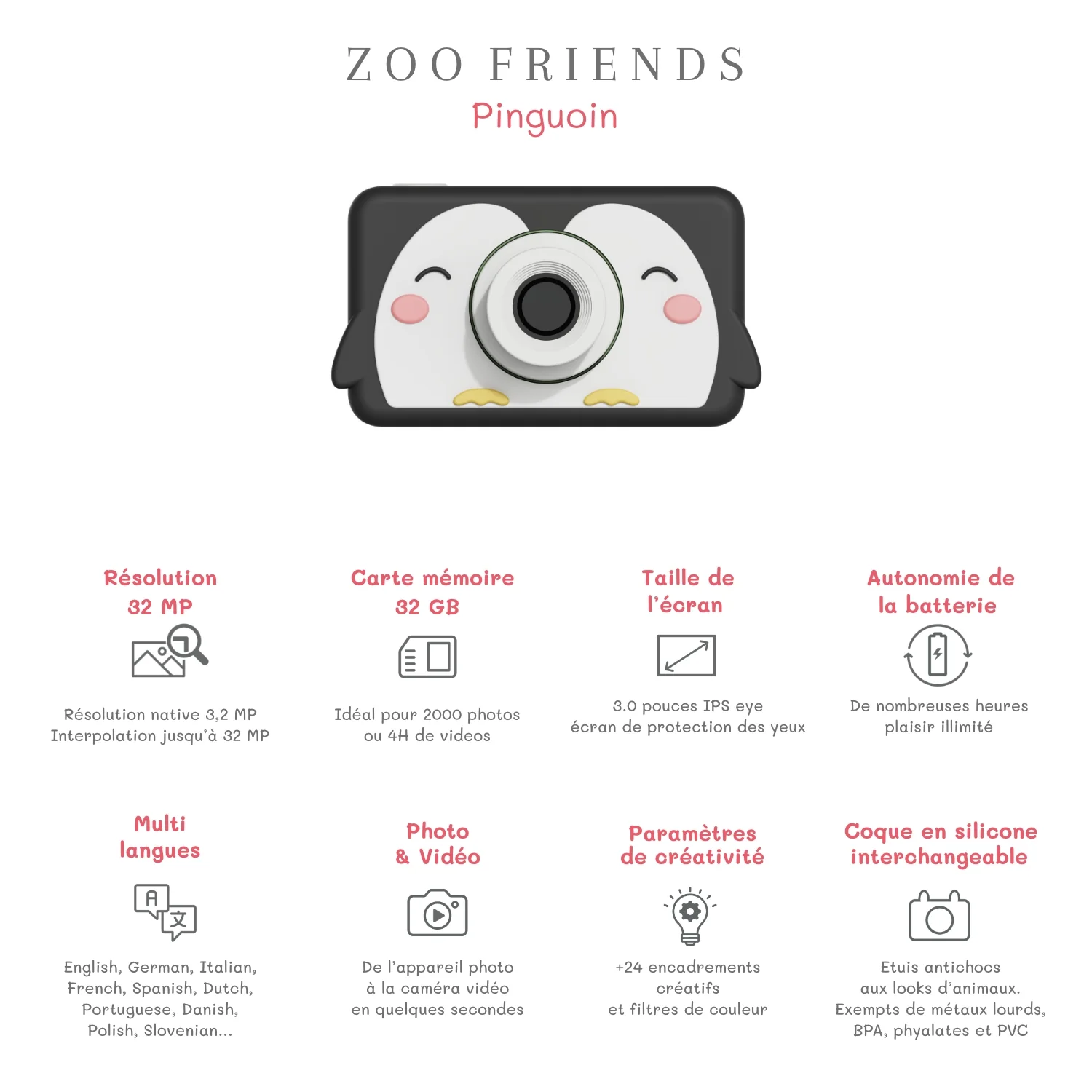 * The Zoofamily Zoo friends | penguin - Image 10