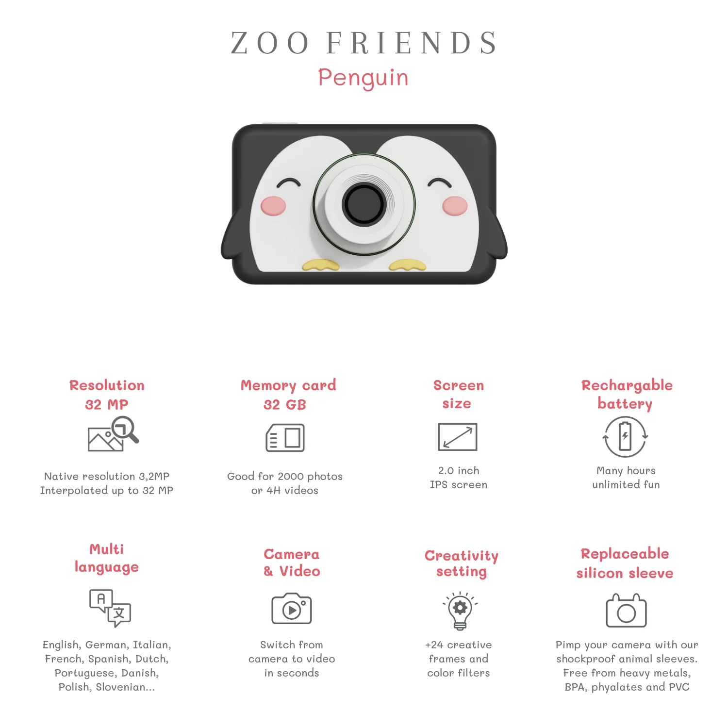 * The Zoofamily Zoo friends | penguin - Image 11