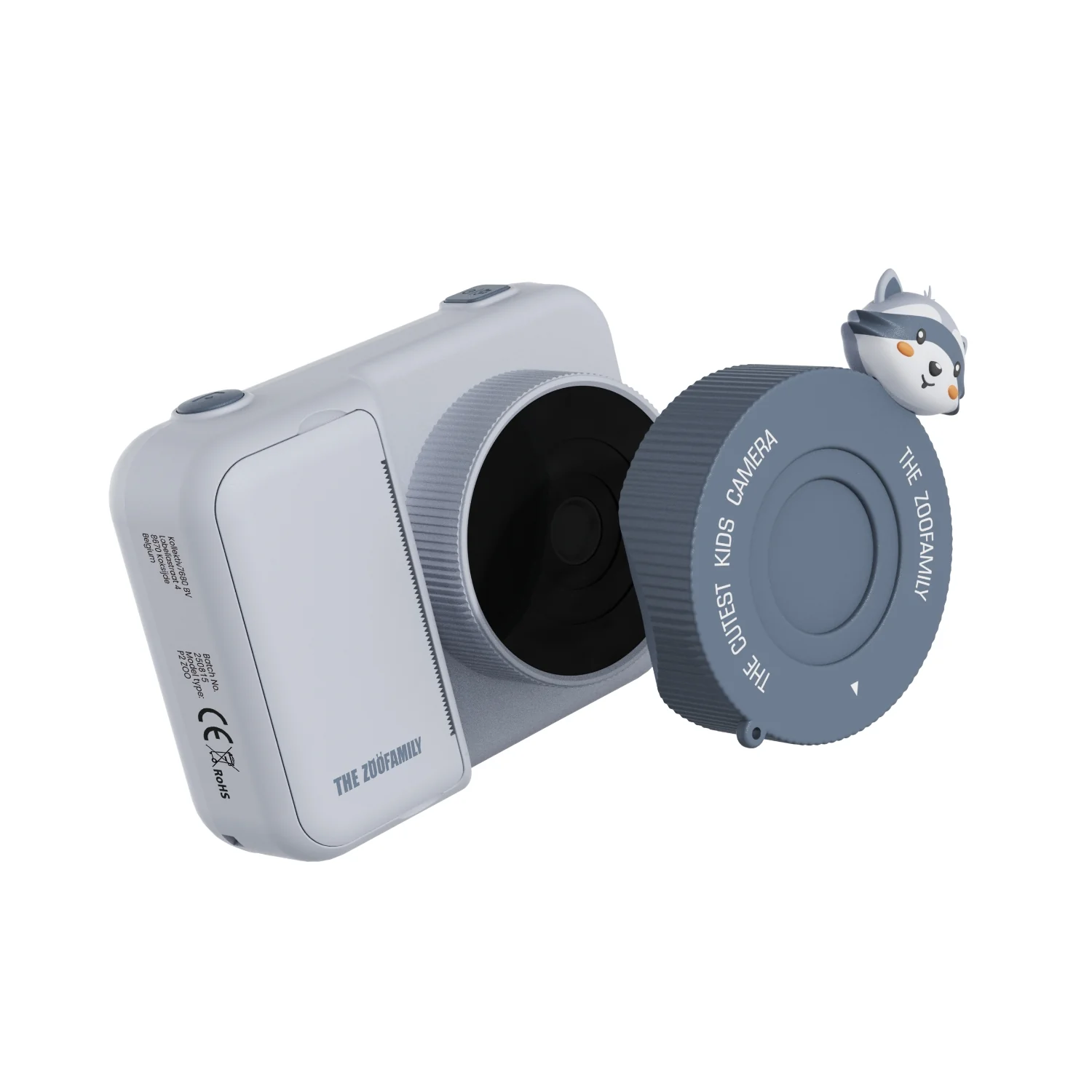 The Zoofamily Camera Zoo Print | Wasbeer - Image 2