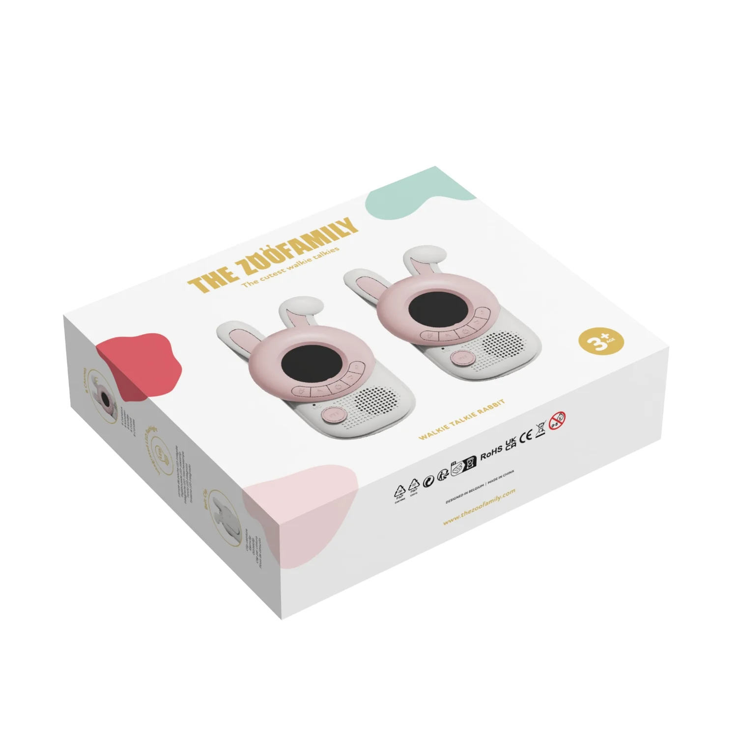 The Zoofamily Zoo walkie talkie | Rabbit - Image 2