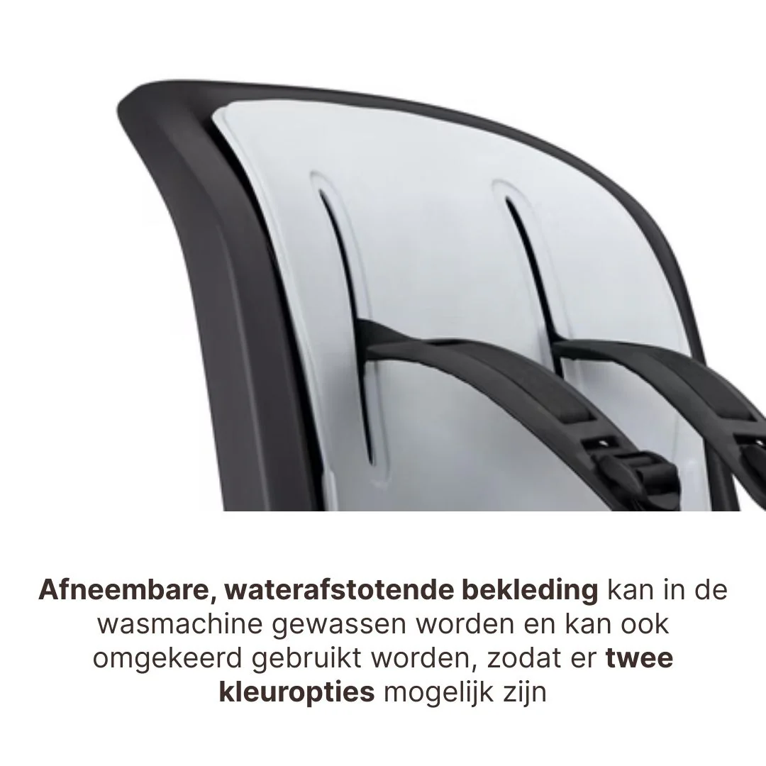 Thule Ride Along 2 Kantelbaar Fietsstoel Achterop Frame Montage | Donkergrijs - Image 12