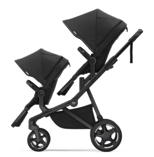 Thule Sleek 2 Stadskinderwagen | Black On Black - Image 4