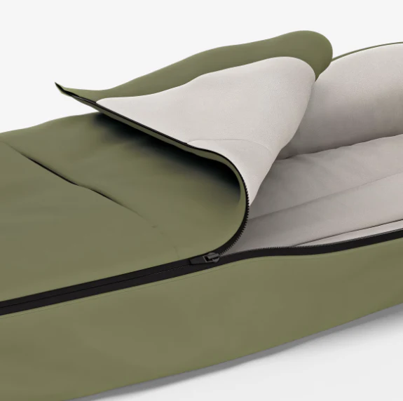 Thule Voetenzak Stroller | Soft Green - Image 3