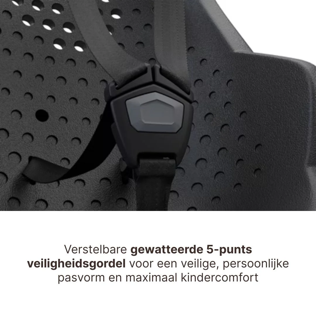 Thule Yepp 2 Maxi Fietsstoel Achterop Bagagedrager Montage I Midnight Black - Image 8