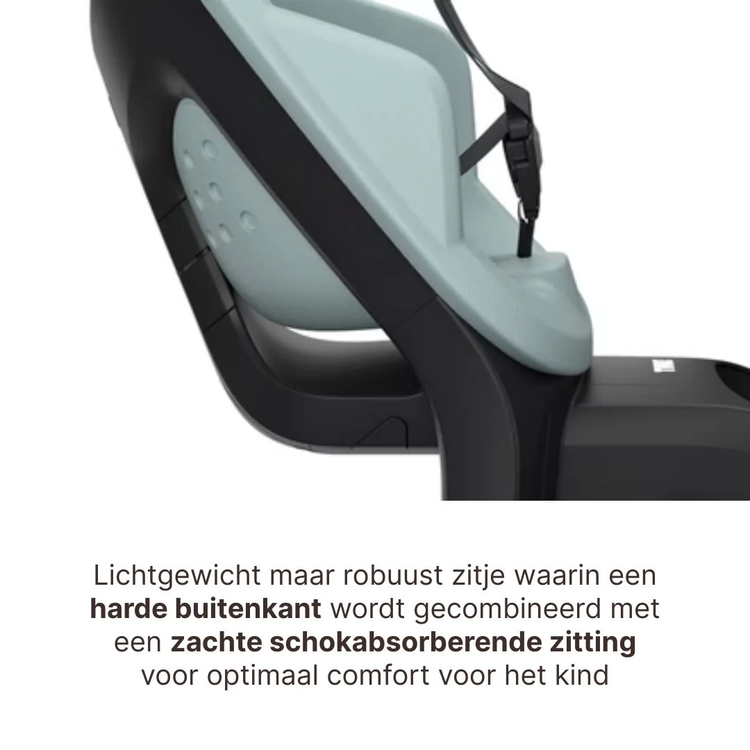 * Thule Yepp 2 Maxi Fietsstoel Achterop Frame Montage | Alaska Blauw - Image 4