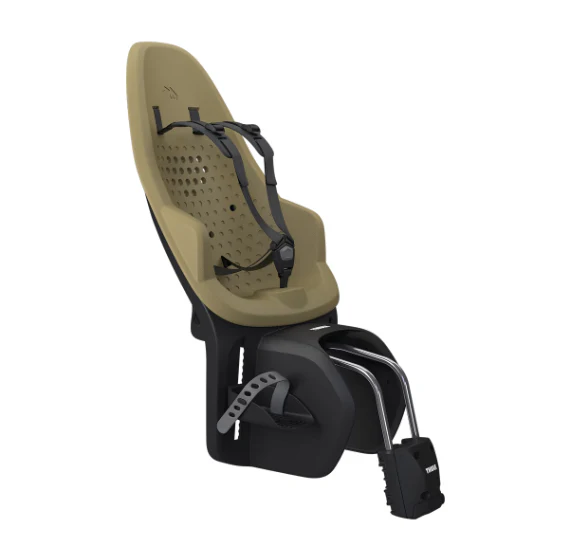 * Thule Yepp 2 Maxi Fietsstoel Achterop Frame Montage | Fennel Tan