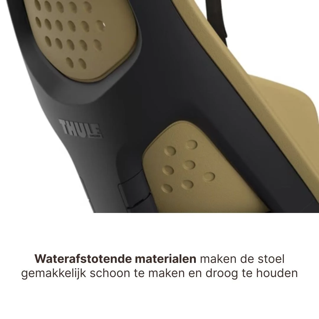 * Thule Yepp 2 Maxi Fietsstoel Achterop Frame Montage | Fennel Tan - Image 12