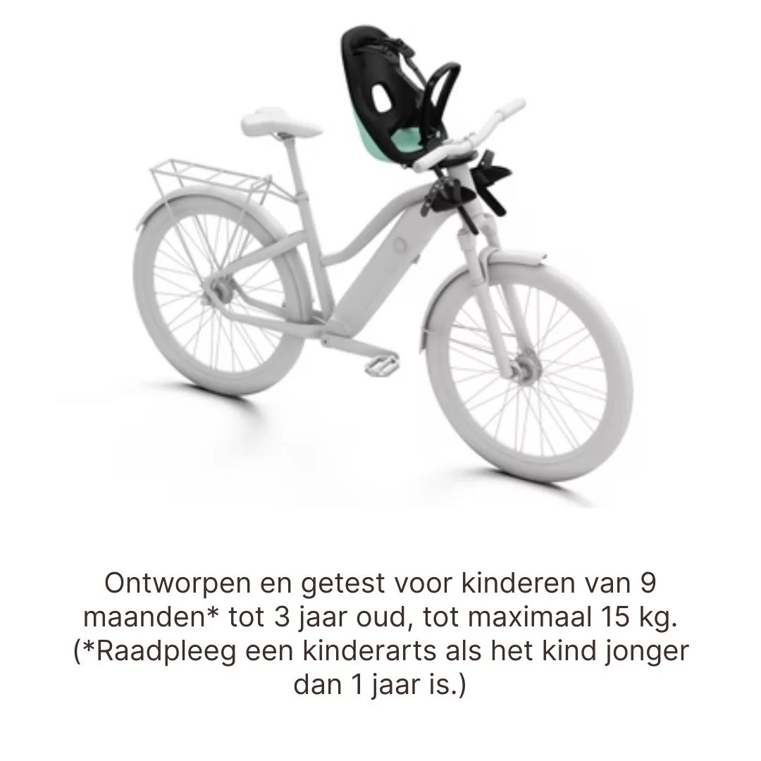 Thule Yepp Nexxt 2 Mini Fietsstoel Voorop I Mint Green - Image 11