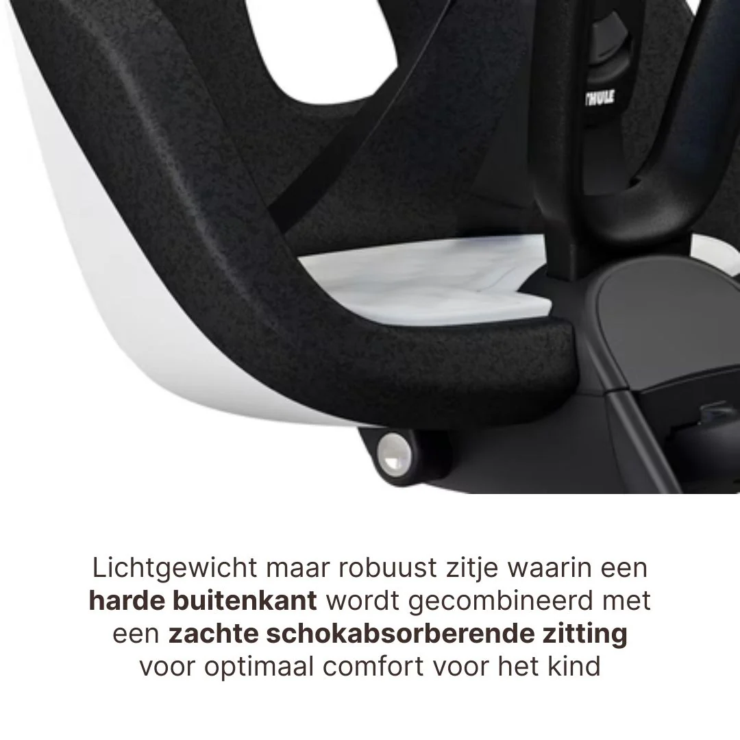 Thule Yepp Nexxt 2 Mini Fietsstoel Voorop I Snow White - Image 4