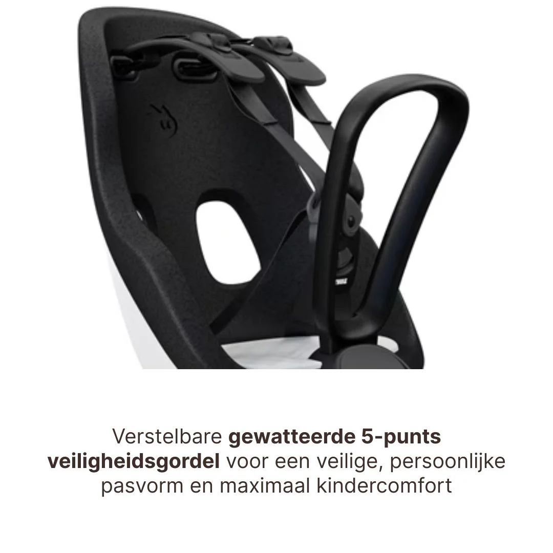 Thule Yepp Nexxt 2 Mini Fietsstoel Voorop I Snow White - Image 8