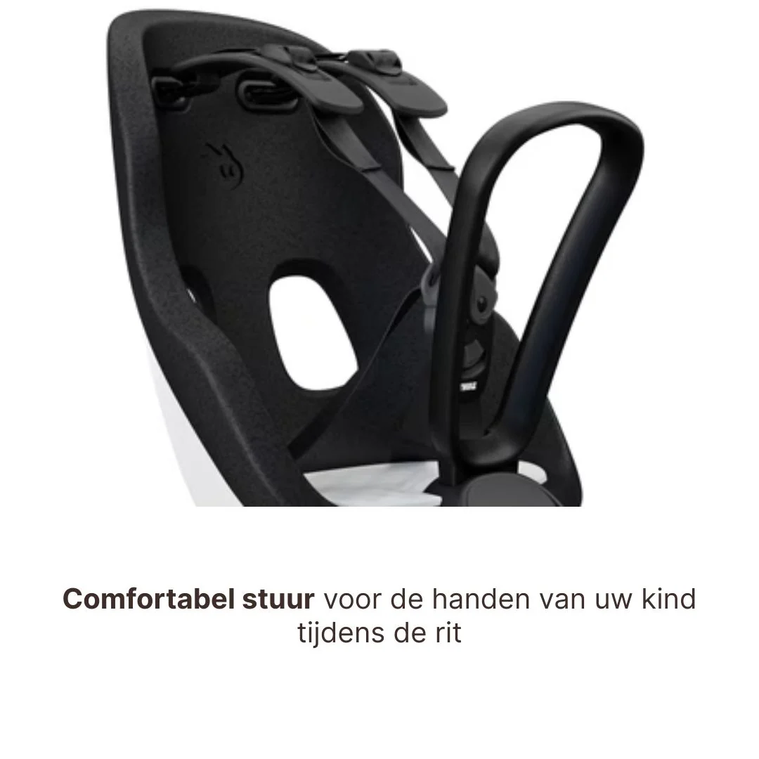 Thule Yepp Nexxt 2 Mini Fietsstoel Voorop I Snow White - Image 9