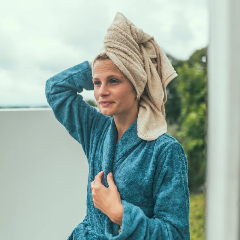 Timboo Handdoek 100x150cm | Savannah Sand - Image 2