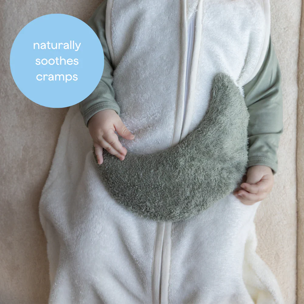 Timboo Knuffel Warmtekussen Relaxing Heat Moon | Riviera Blue - Image 4