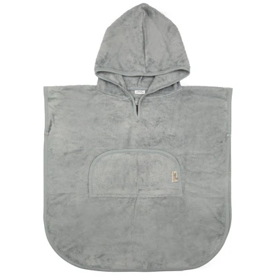 * Timboo Poncho Bamboo | Moon Blue (met vernieuwe V-hals)