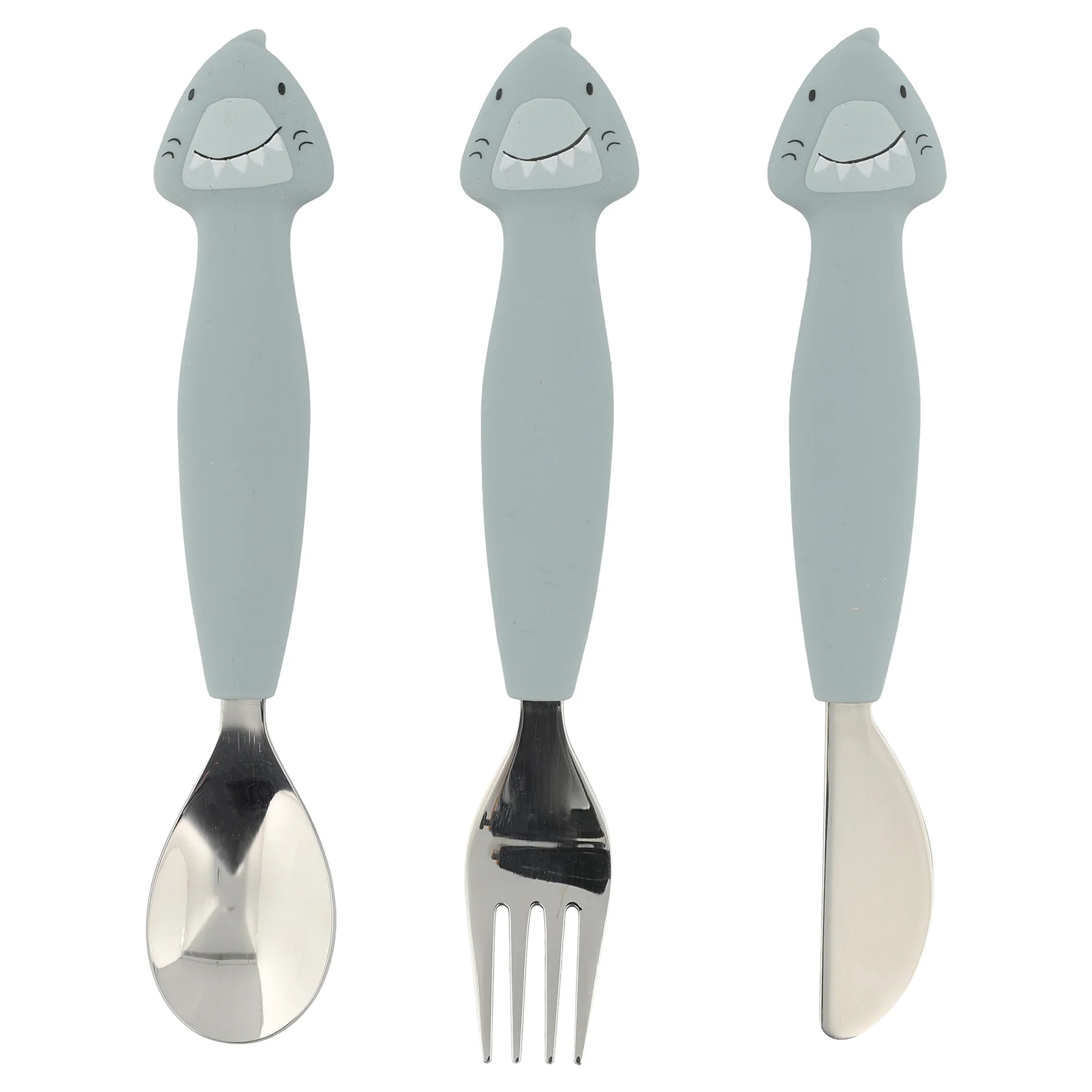 Trixie Silicone Bestekset 3-Pack | Mr. Shark - Image 2