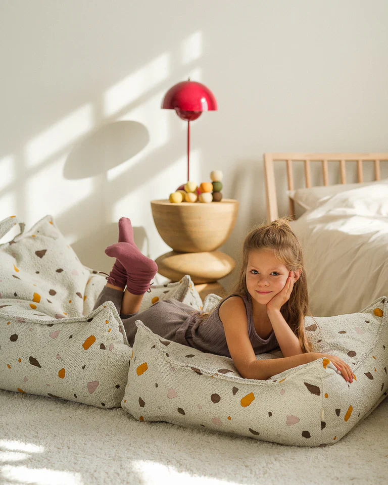 Wigiwama Beanbag Chair | Terrazzo Marble - Image 2