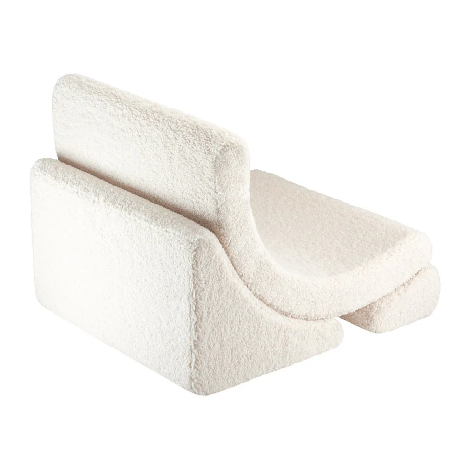 Wigiwama Beanbag Moon Chair | Cream White - Image 2