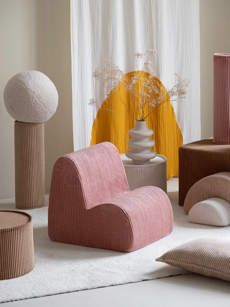 Wigiwama Cloud Beanbag Chair | Pink Mousse - Image 2