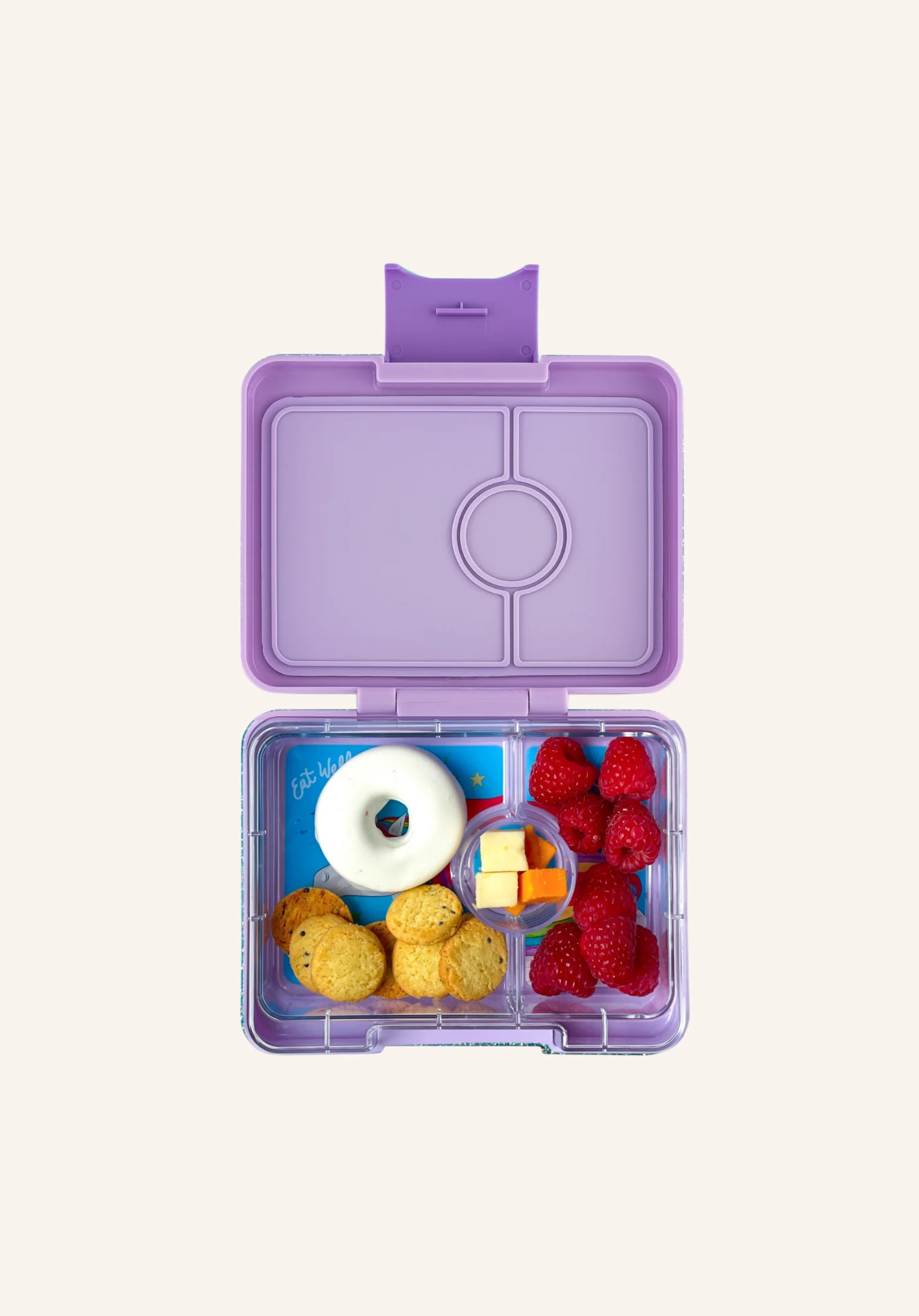 Yumbox 3 Vakken Lekvrije Lunchbox | Lavendel Paars Eenhoorn - Image 3